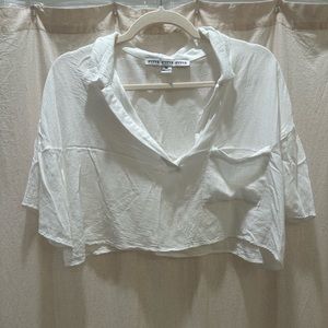 HYFVE TWO PIECE WHITE LINEN SET • SZ L & XL